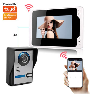 2.0MP HD Two Way Video Intercom 4 Wire Tuya APP System For Villa Gate Keeping
